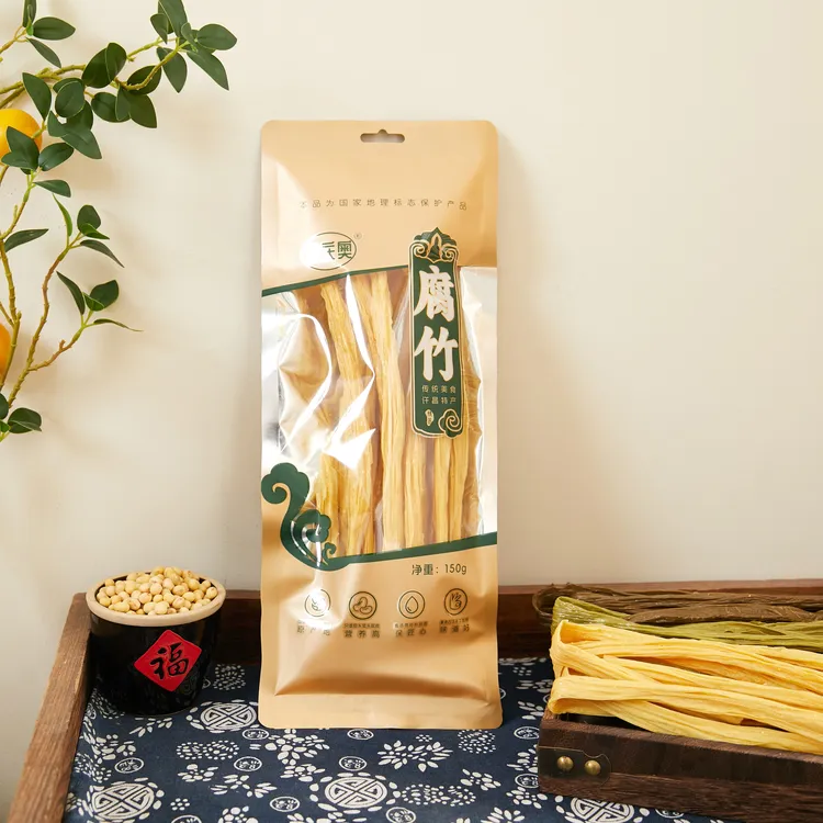 【5包出口级】许昌特产传统腐竹150g手工头层黄豆不加盐不加淀粉