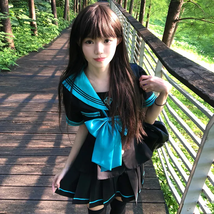 糖果物语【青屿】原创正版jk收腰水手服校供学院风中间服日系春夏