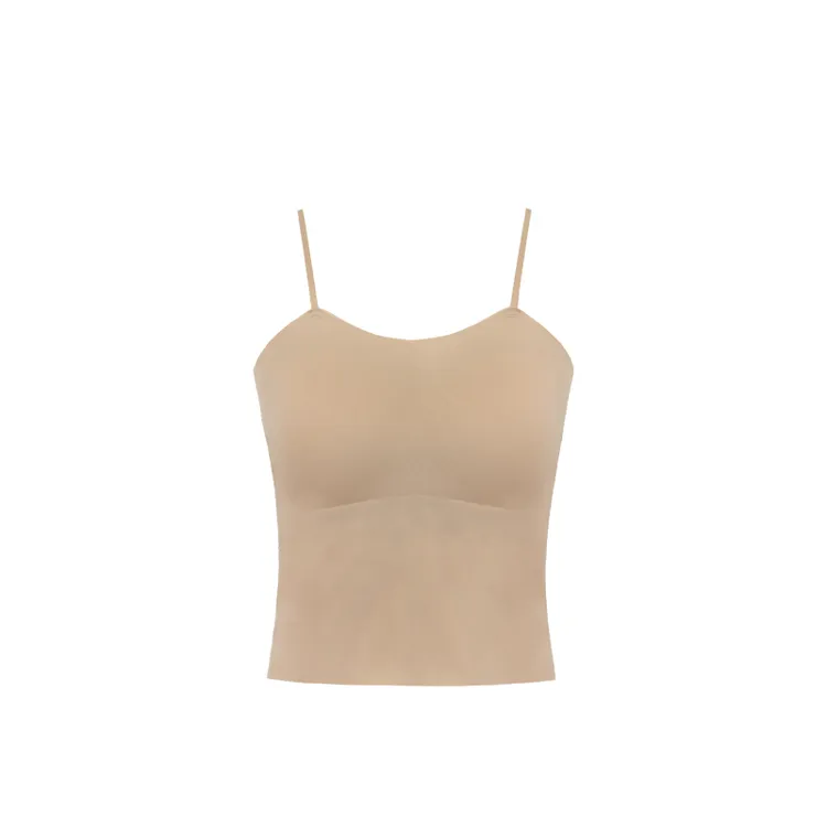 YUANLIANSU/圆脸酥【粉底液美背】2025新款百搭修身显瘦小吊带美背