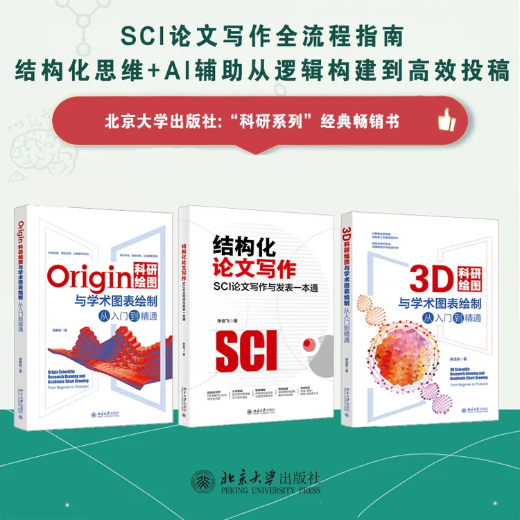 【粉丝专享】结构化论文写作&3D科研绘图&Origin科研绘图