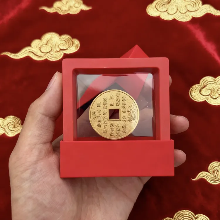 赵公明花钱摆件吊坠钥匙扣文创工艺品（带两根绳）