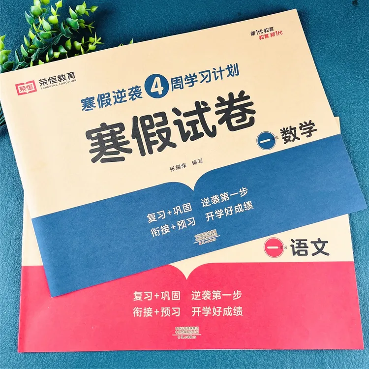 一年级寒假试卷寒假练习册寒假衔接一本通寒假作业寒假预复习