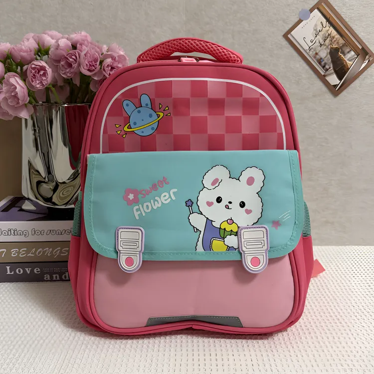 儿童减负护脊大容量男生女生双肩书包