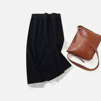 秋冬显瘦绵羊毛针织单裙51E020581