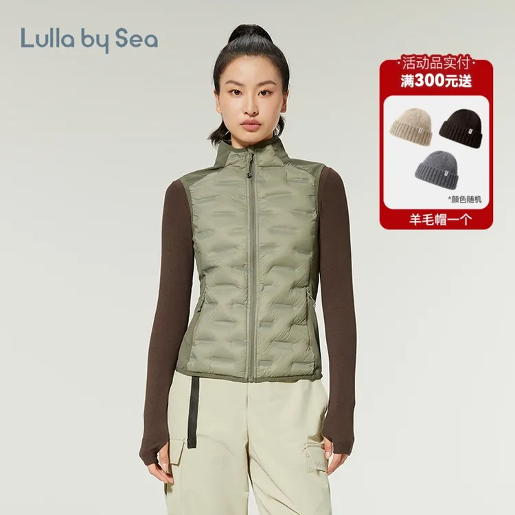 Lulla by Sea| 男女同款 轻暖羽绒马甲户外骑行保暖背心Lightwarm