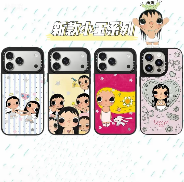 【贝母小玉yuy】贝母可爱女孩iPhone17promax苹果16防摔手机壳卡通