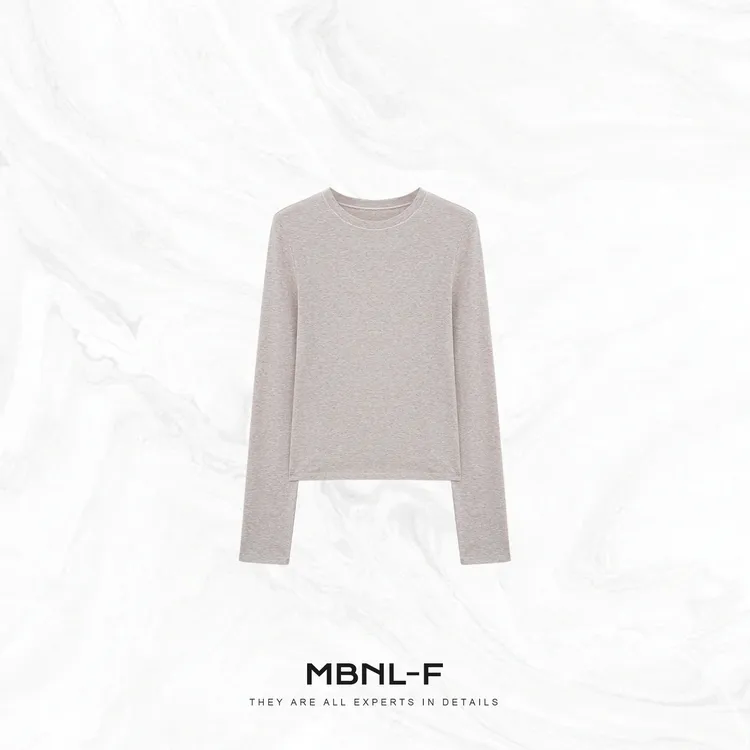 MBNL-F "skim 系列" 卡戴珊同款长袖T恤 秦磊XM-XSY3690