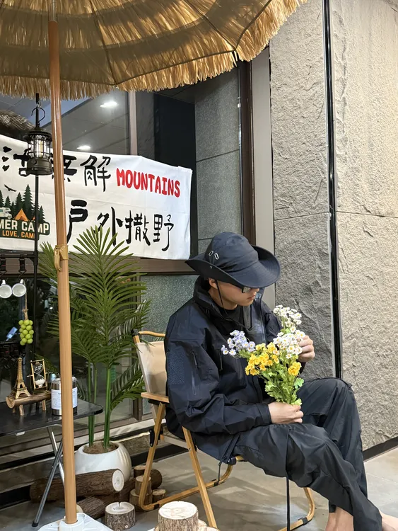 【文宇户外】军冲PE透气薄膜防风防水透气冲锋衣