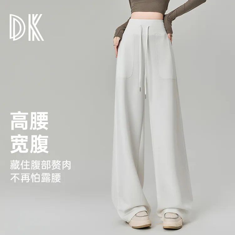 DK休闲裤女款爆款2025新款运动裤女夏季薄款休闲女裤夏季长裤5285