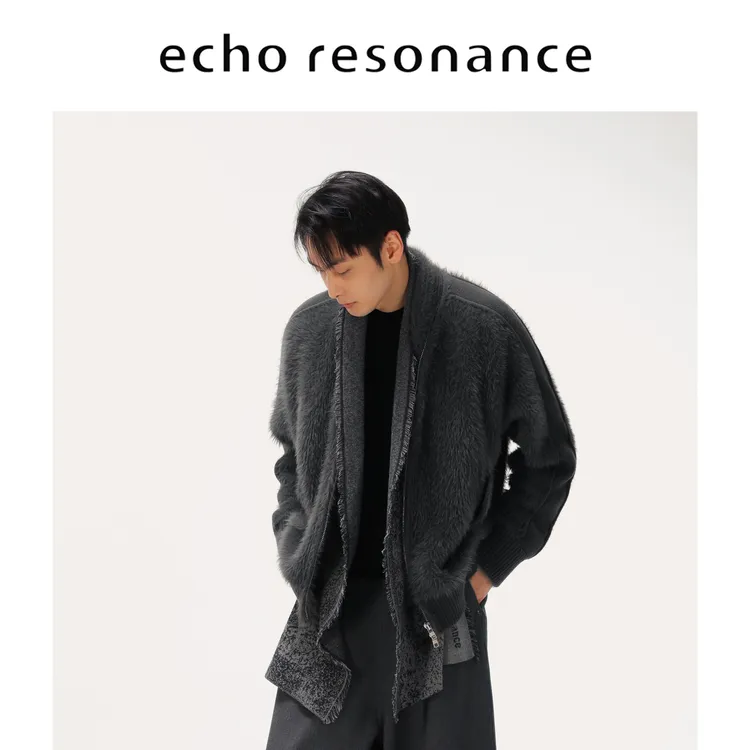 echo丨“拟态水貂毛”2.0二代 单头拉链棒球服加厚保暖轻奢宽松外套