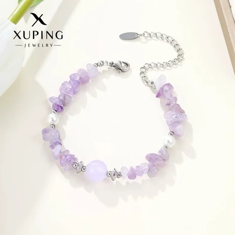 XUPING/旭平首饰 不锈钢琉璃手链 【参与满赠】气质 GDQ T000987932