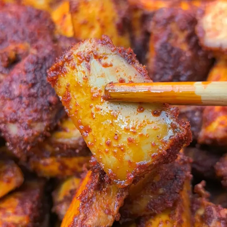 宜良特色，淼誉坛麻辣扑豆腐，爆腌小豆腐下饭菜500克1袋