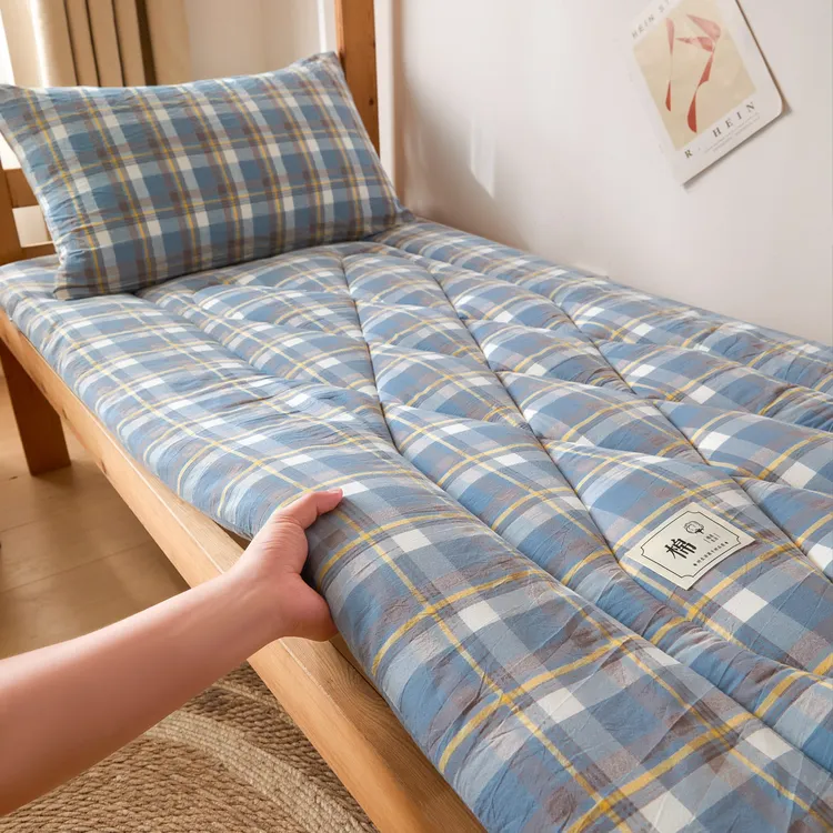 A类新疆棉花单件床垫家用卧室床褥垫子被大学生宿舍单人租房软垫1