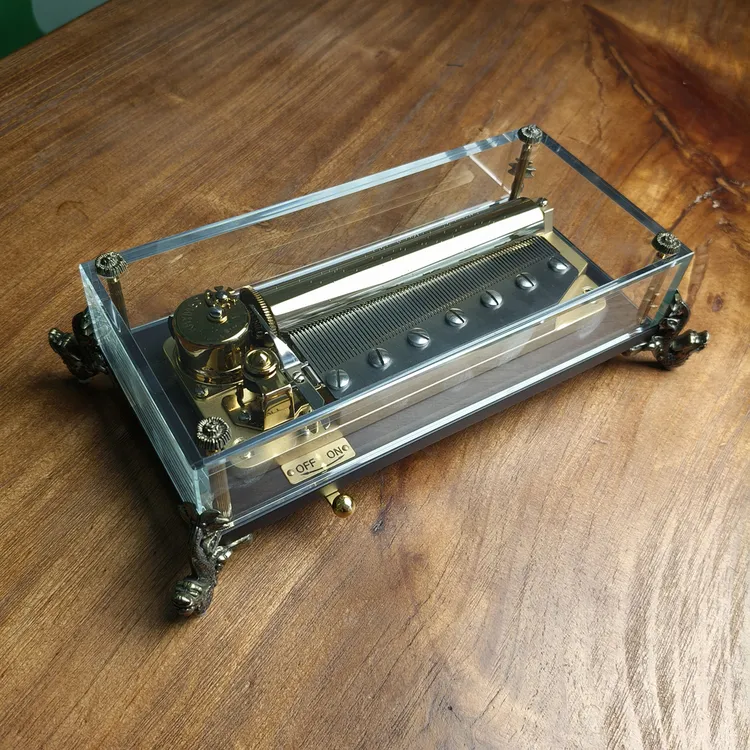 雷曼士50/78音乐盒八音盒发条手动天空之城生日天空之城八音盒