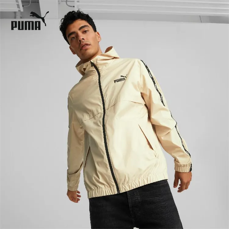 PUMA彪马连帽梭织夹克男秋季新款百搭运动服休闲宽松外套849499