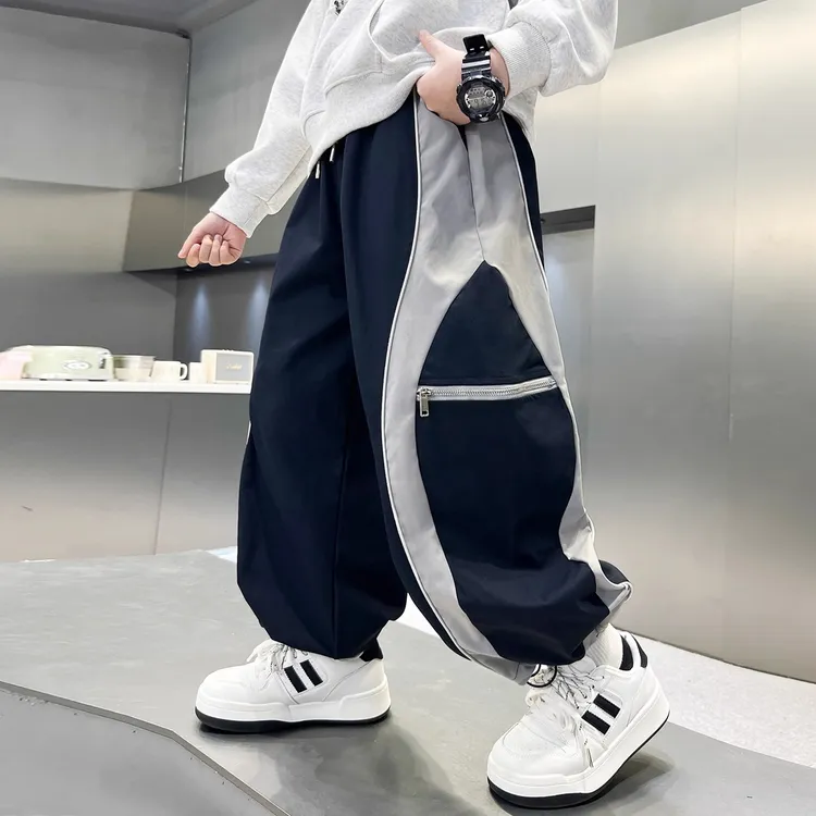 男童裤子春秋款运动休闲裤2025新款秋季长裤中大童儿童男孩秋装潮