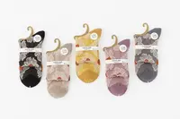 桑蚕丝女袜无骨防臭抗菌中筒袜子6019