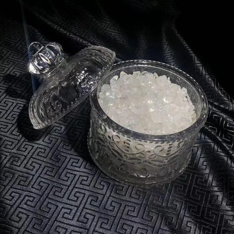 【超级充电站】白水晶充电站摆件款式缸SJ-BJ019