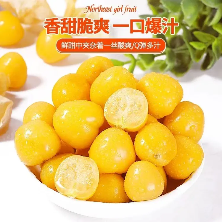 东北特果菇娘果/灯笼果薄皮脆甜新鲜采摘产地直发