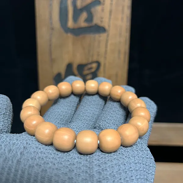 匠爆出品-龙炎老型桶珠手串