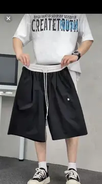 鞋爱·3316夏季新款男士短裤休闲运动拼色百搭款