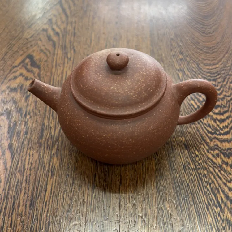宜兴紫砂壶降坡泥160cc茶壶泥壶茶具