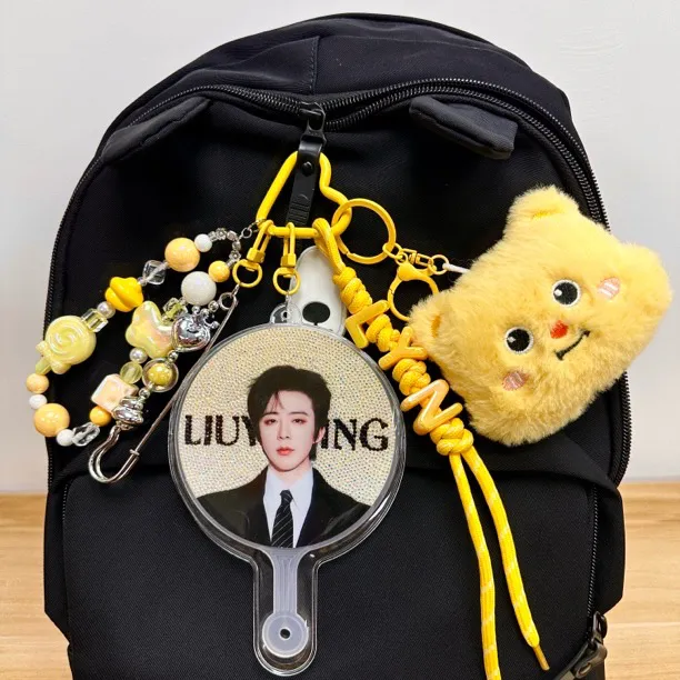 预售：明星周边满钻迷你扇包挂饰品（预售15天内发货）