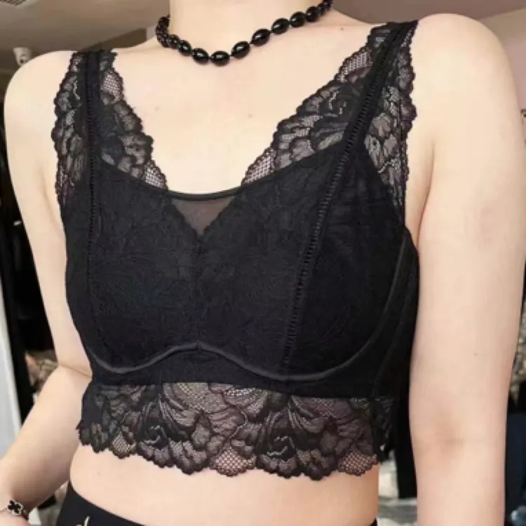 【自信放光芒】美背拼蕾丝吊带连体三角杯肤感设计时尚舒适内搭