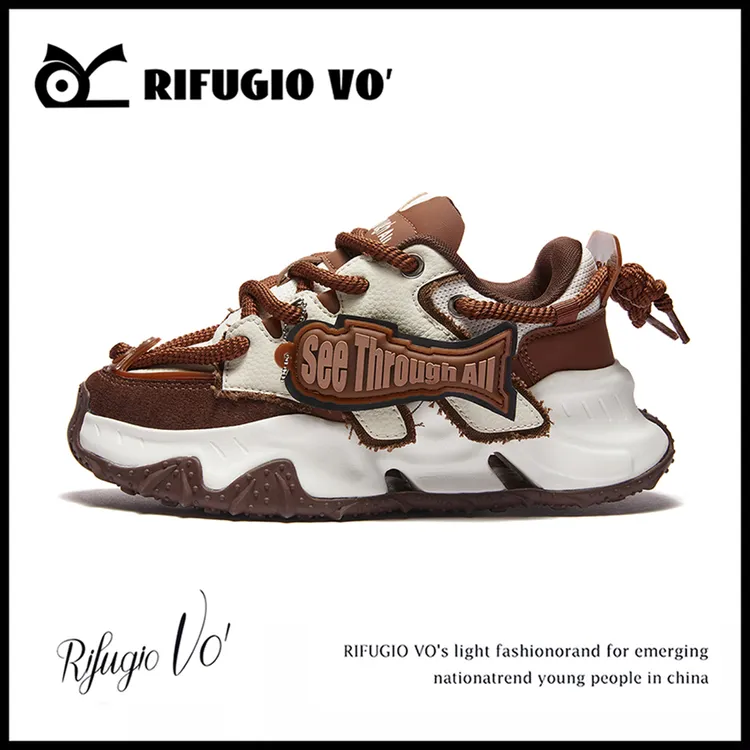 【陆翊同款】Rifugio Vo'老爹鞋男夏季厚底增高网红明星爆款运动鞋