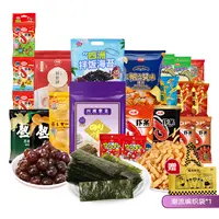 四洲虾条薯片膨化大组合浓郁精选童年回忆儿童小吃【F】