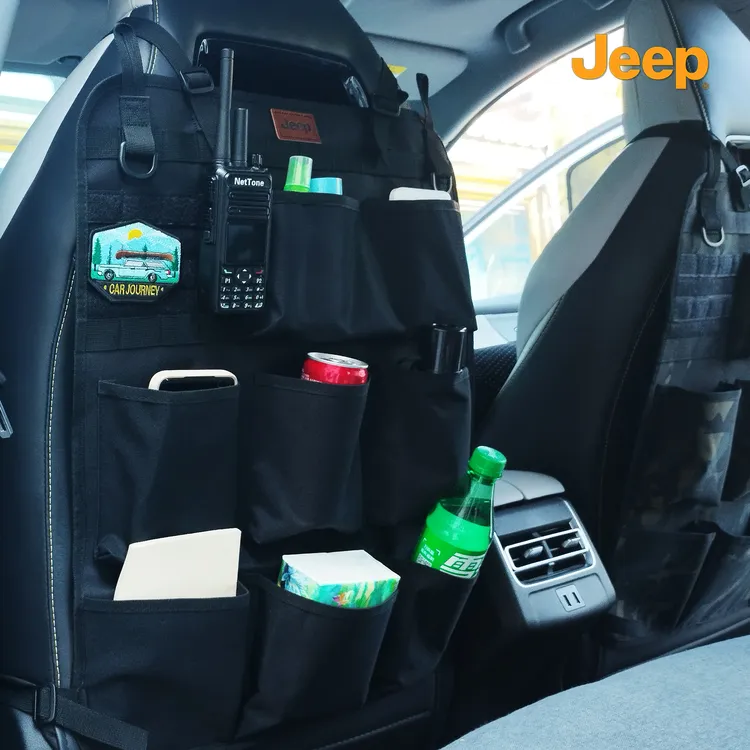 JEEP汽车椅背包多功能收纳袋椅后背挂袋置物袋车内装饰用品杂物袋