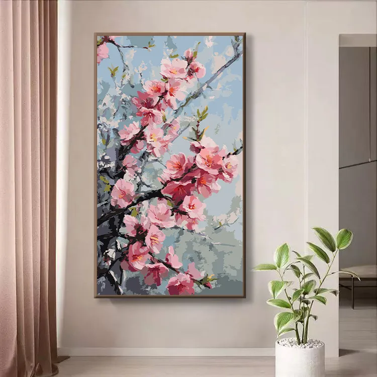 diy数字油画高还原数字油画手工客厅卧室装饰画