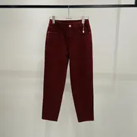 【麦丝】休闲时尚百搭宽松显瘦高腰牛仔哈伦裤 ZX-5345