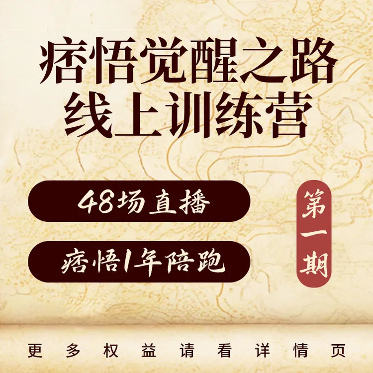 痞悟觉醒之路线上实修营（开营中）