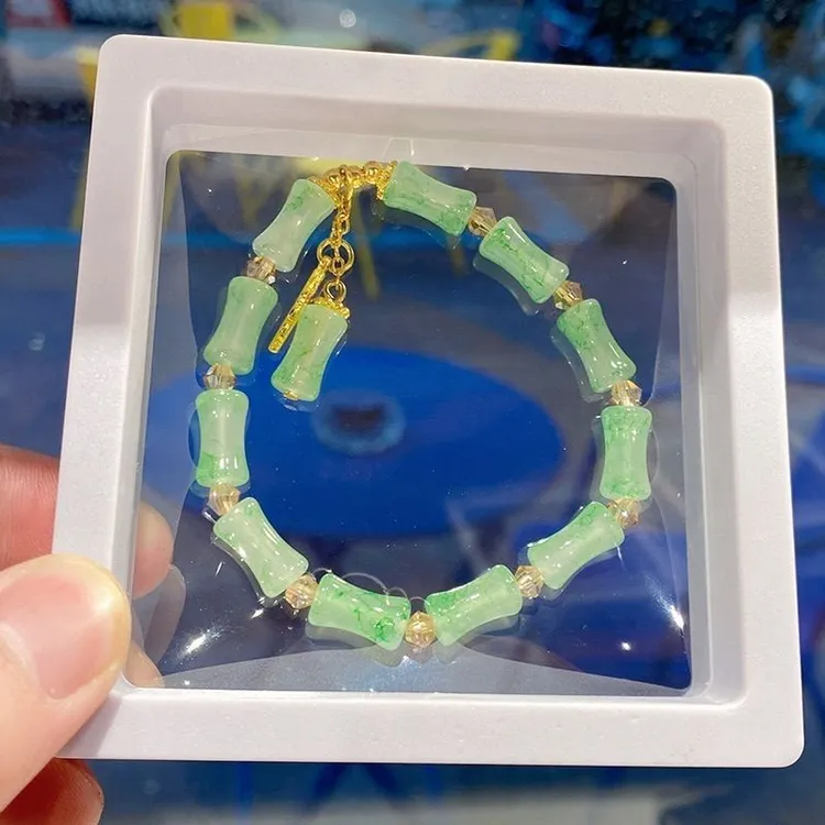 新款中式女小众竹节设计手串古风串珠手环蝴蝶百搭闺蜜情侣手串潮