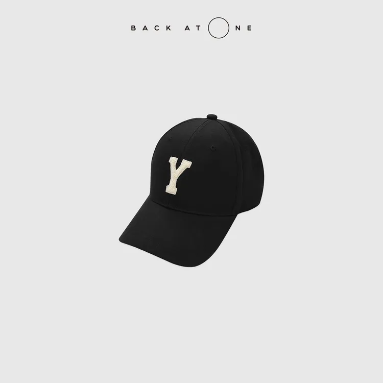 BackAtOne“Forever young ”Y*L立体绣花百搭棒球帽 BFF-3BP647K-K