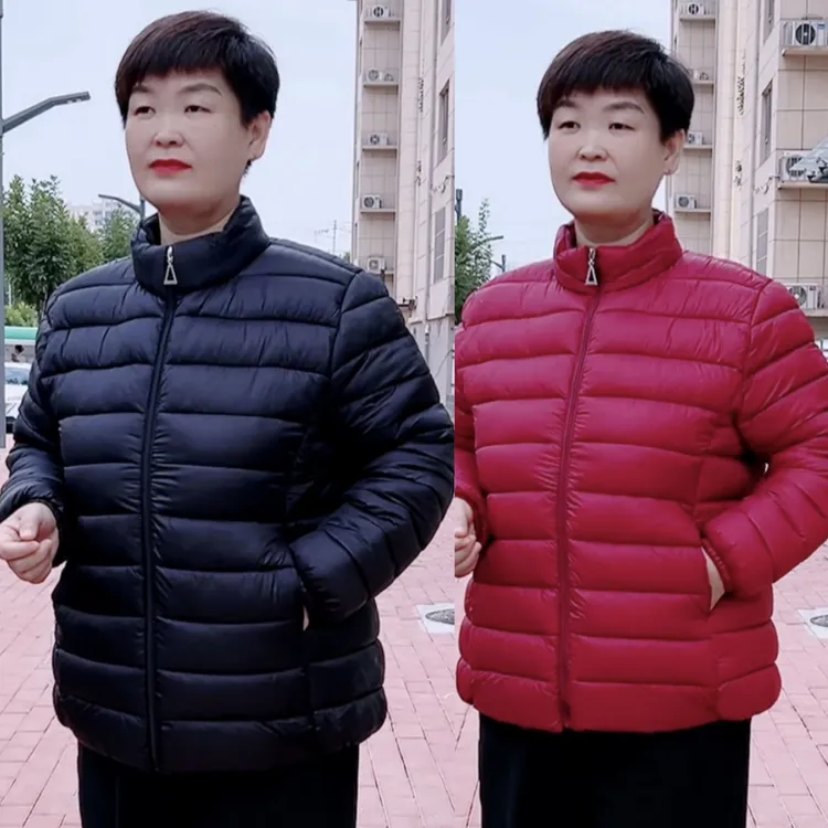 女式加大加肥棉服保暖防寒上衣外套休闲棉衣