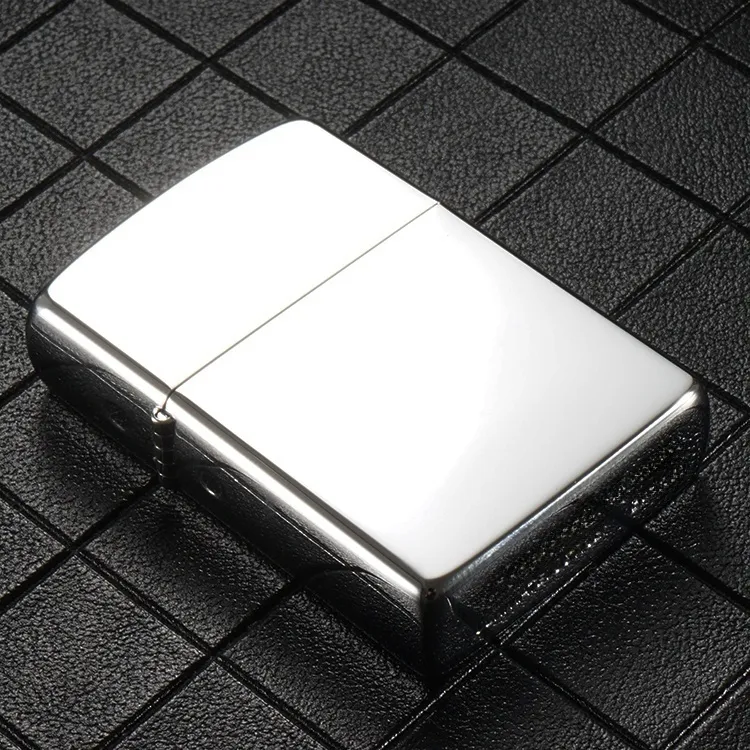 煤油打火机高档煤油镜面防风打火机老式复古经典砂轮打火机送礼