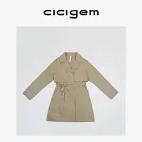 CC~【柏林街头】秋冬新款高级感百搭宽松休闲气质显瘦翻领中长风衣