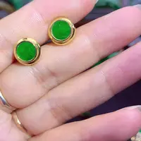 翡翠银S925镶嵌颈饰翡翠