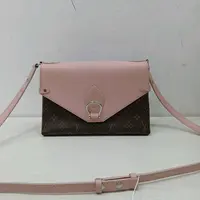 99新 LouisVuitton/路易威登 思斯专属 LV粉口盖单肩包 LM4108