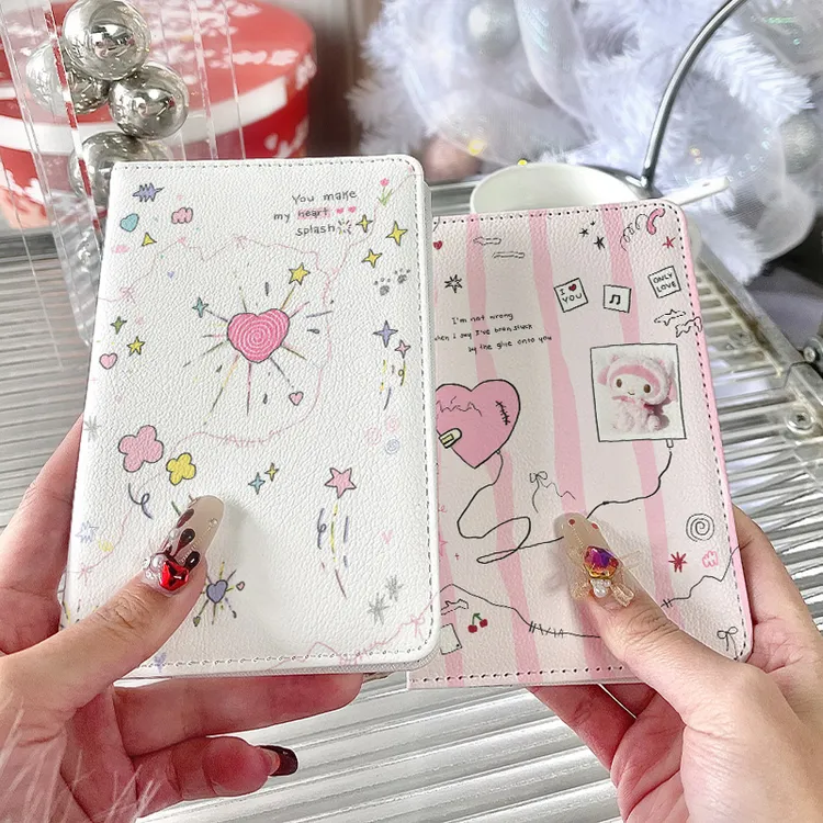 ins简约护照夹证件包保护套多功能卡包出国旅行便携收纳