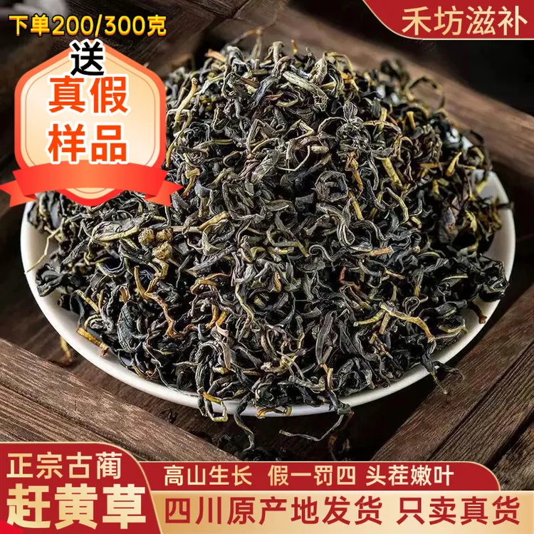 【正品】正宗四川赶黄草茶干货头茬无提取干货 煮水泡水喝搭决明子