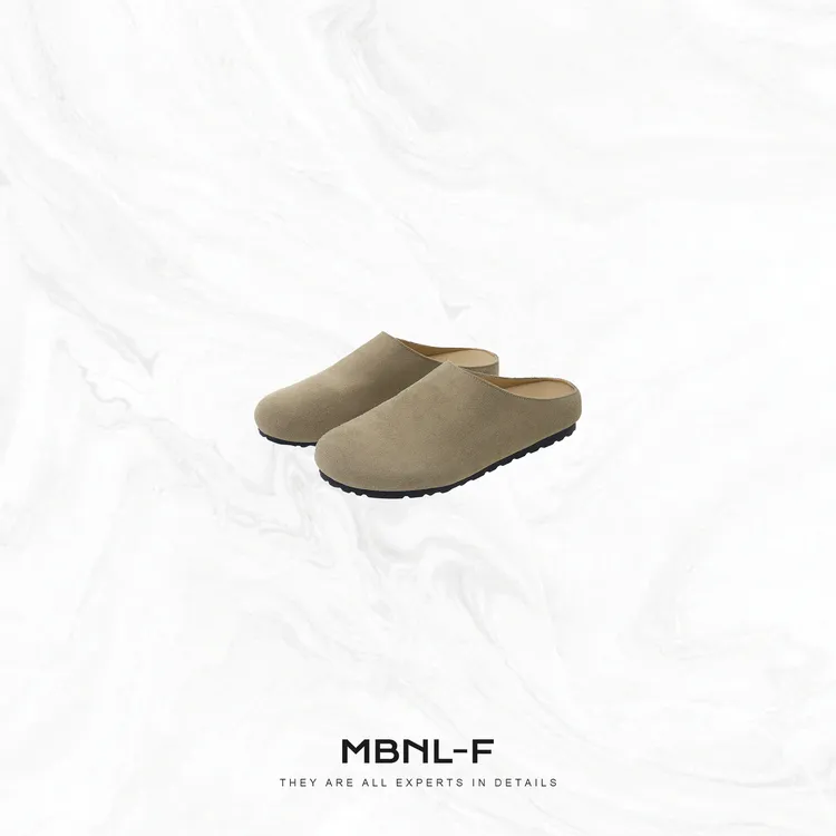 MBNL-F“复古穆勒” 日常百搭老钱厚底防滑休闲鞋 秦磊XM-XXZ9073