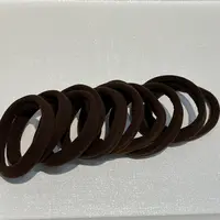 N247高级咖色面膜圈10根