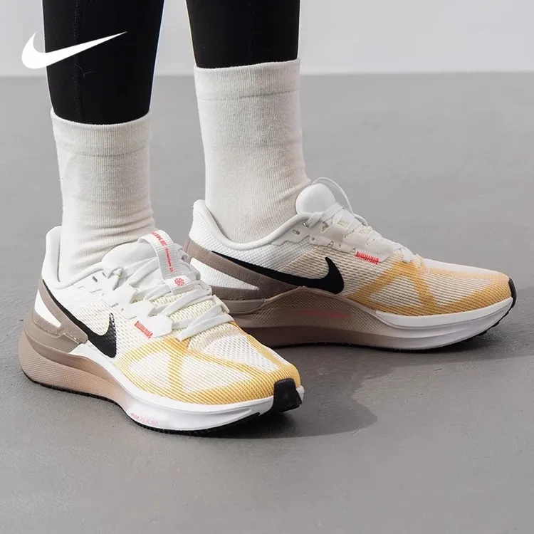 NIKE/耐克缓震女鞋AIR ZOOM运动鞋2025轻便网面鞋透气减震跑步鞋 