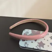 粉色日韩欧美风韩版韩式复古宫廷发箍轻奢时尚小众甜美