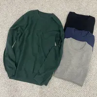 FUJIA STYLE新款韩版简约纯色百搭时尚针织衫E16811