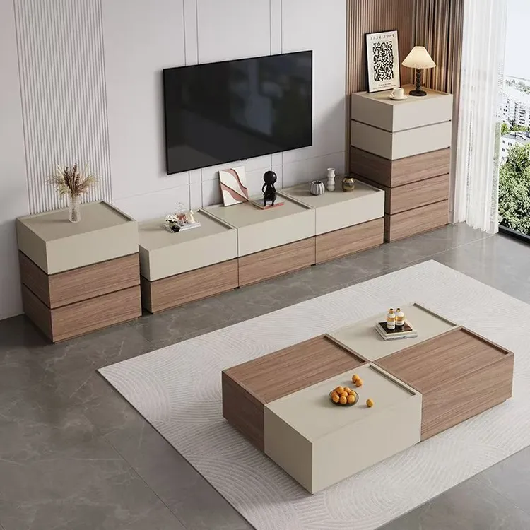 多功能积木组合柜茶几电视柜床头柜随意组合DIY卧室神器客厅储物