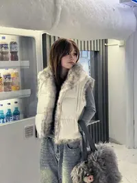 可可不加酱【一衣四穿】冬季袖子可拆设计百搭外套LWJ25D4C3728